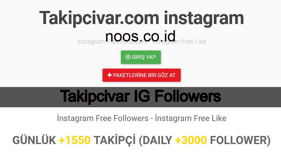 Takipcivar IG Followers Like Comment Free Instagram