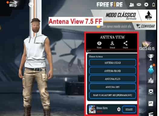 Antenna View 7.5 Free Fire